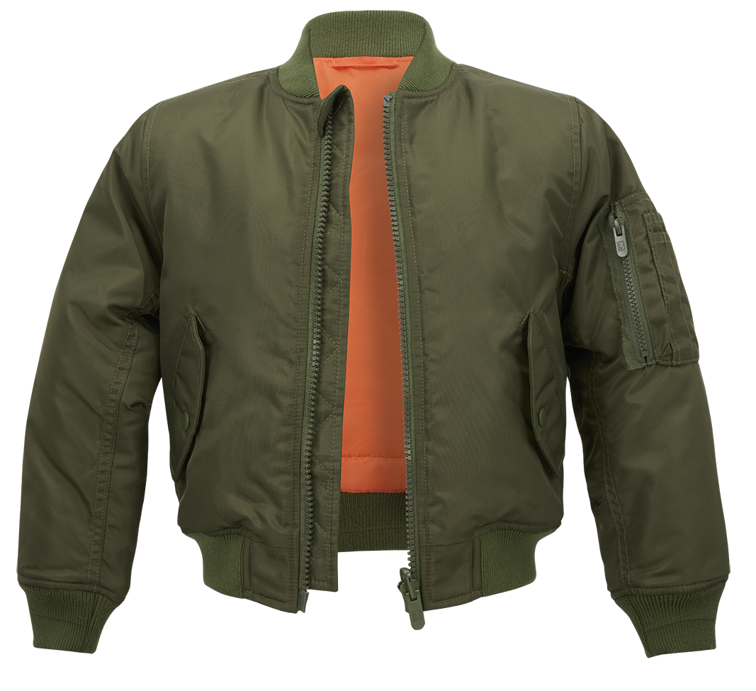 Brandit MA1 detská bomber, olivová