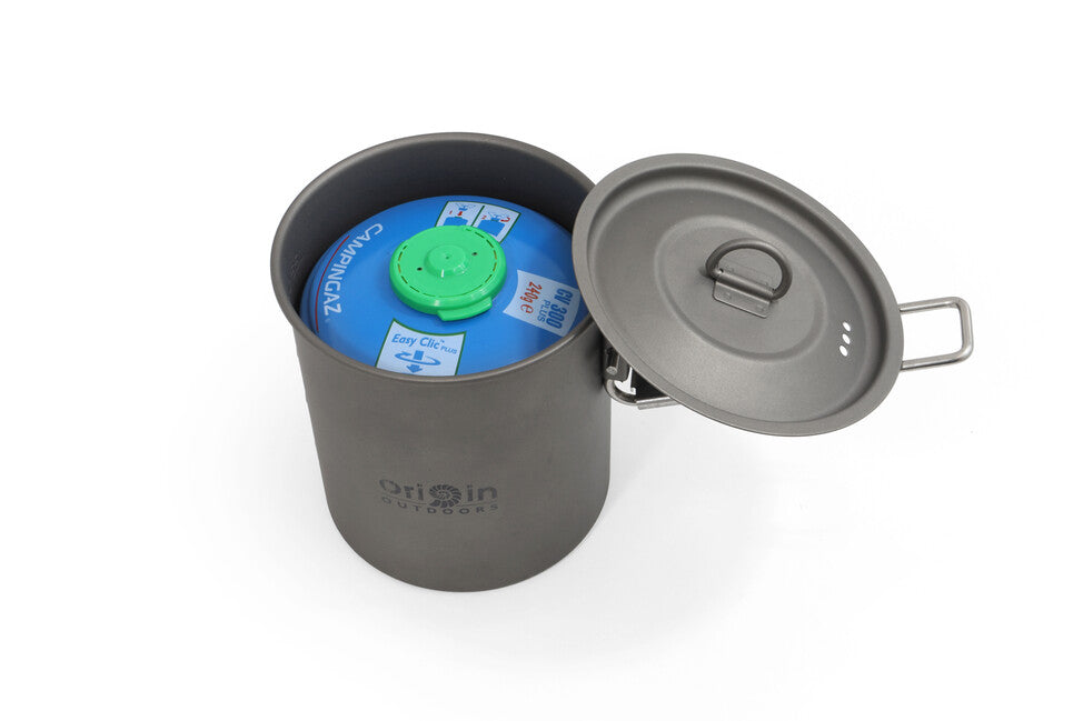 Origin Outdoors Titanium Trekking Pot, 750 ml