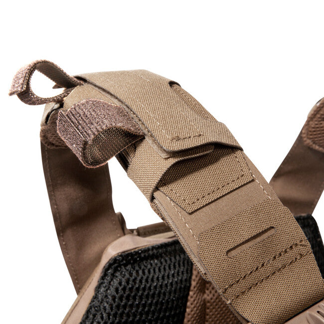 Tasmanian Tiger Plate Carrier QR LC ZP, Coyote Brown