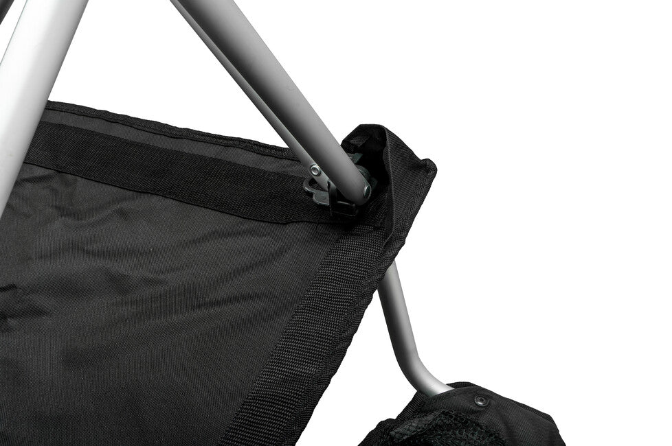 BasicNature Comfort Travel Chair, Black