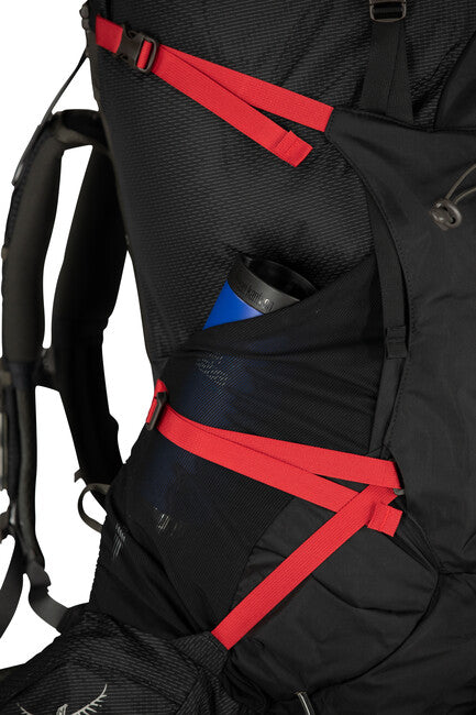 Osprey Aether Plus 100 Backpack, Black