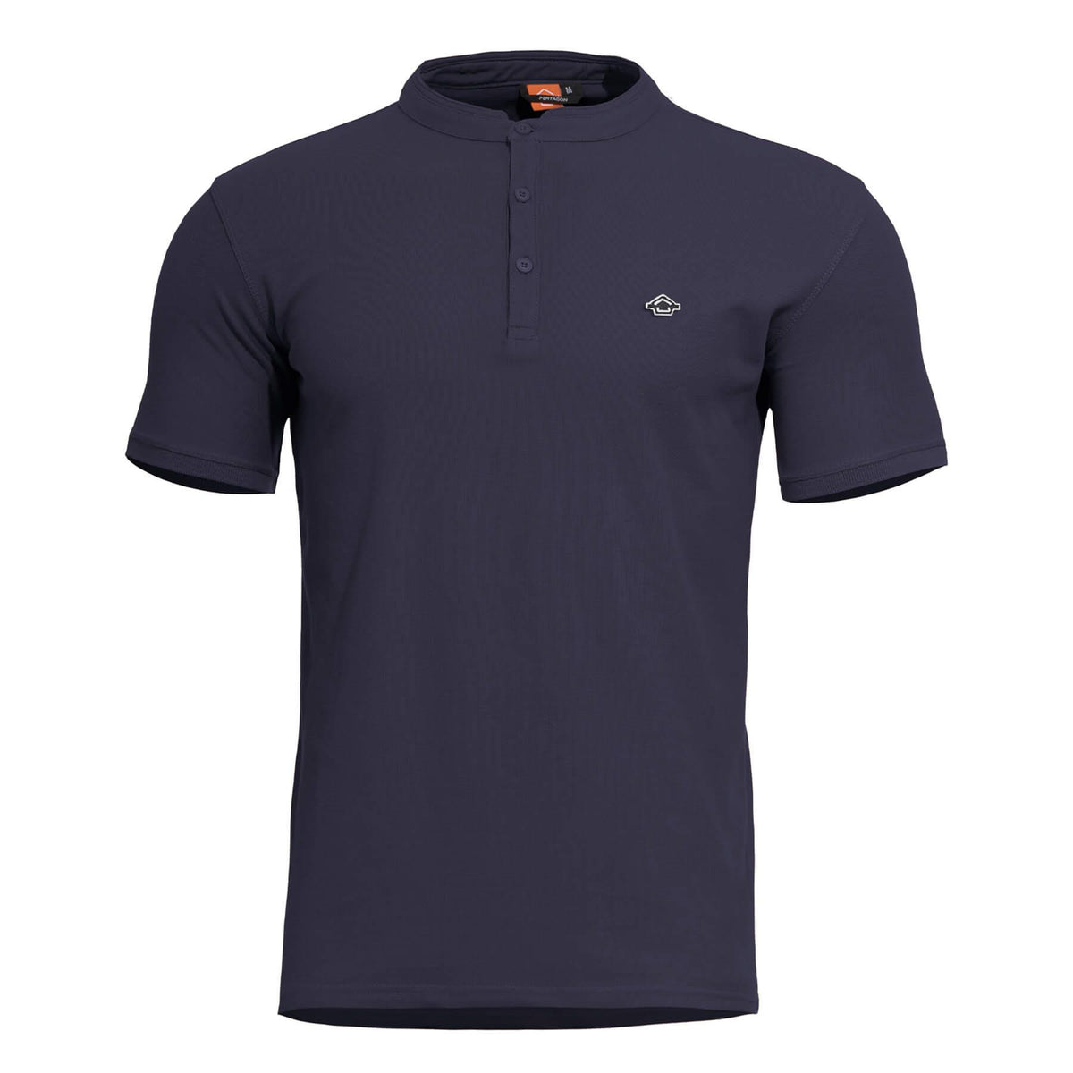 Pentagon Henley T-Shirt, Navy Blue