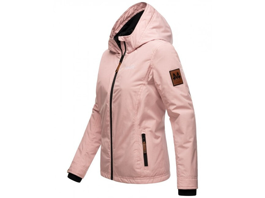 Marikoo Women's Transition Jacket with Hood, Brombeere