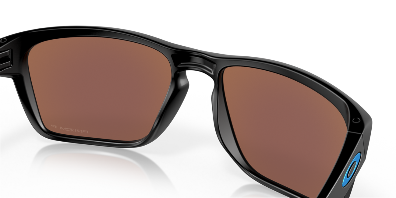 Oakley SYLAS Sunglasses, Matte Black Frame, Prizm Deep Water Polar 60