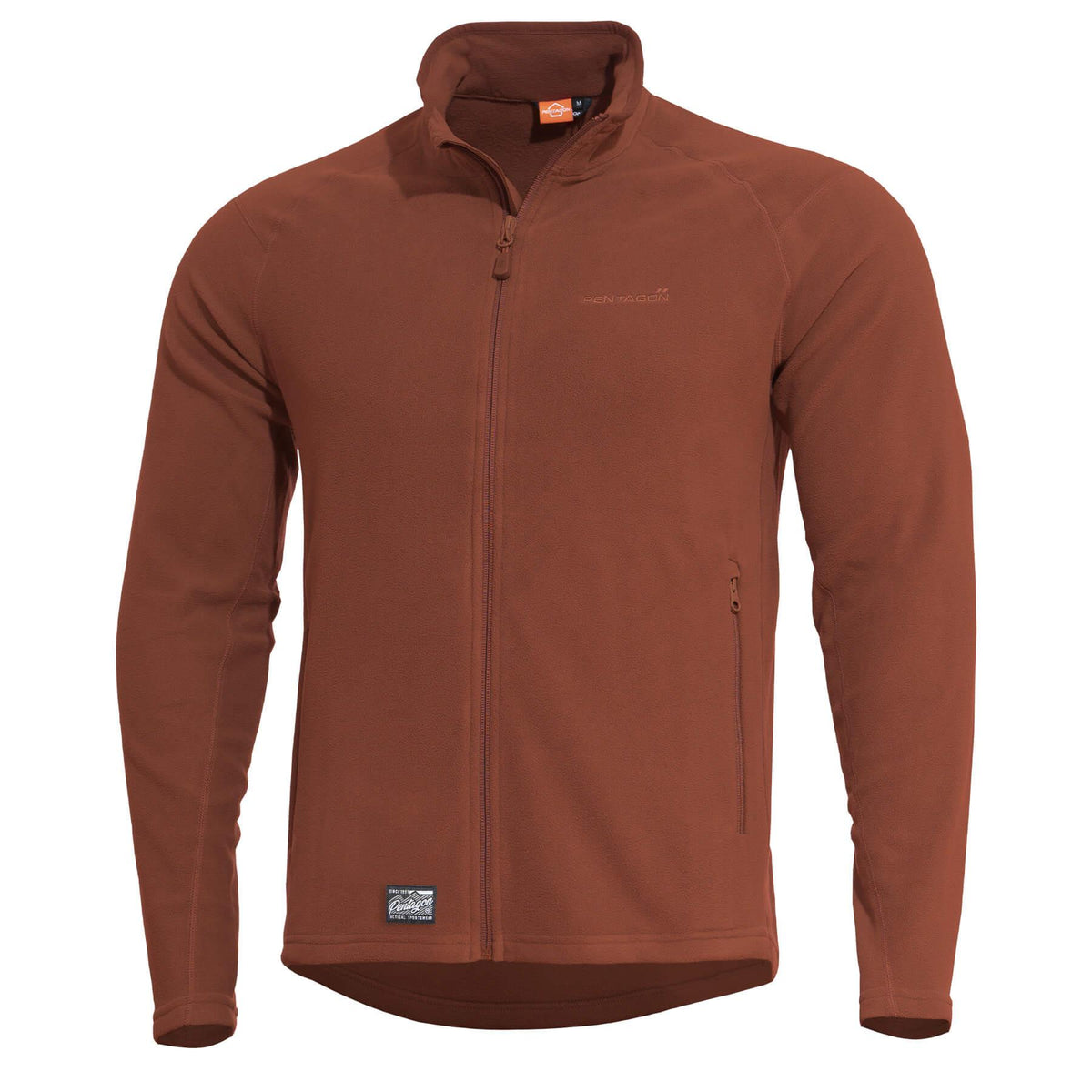 Pentagon Arkos men's fleece jacket, maroon red