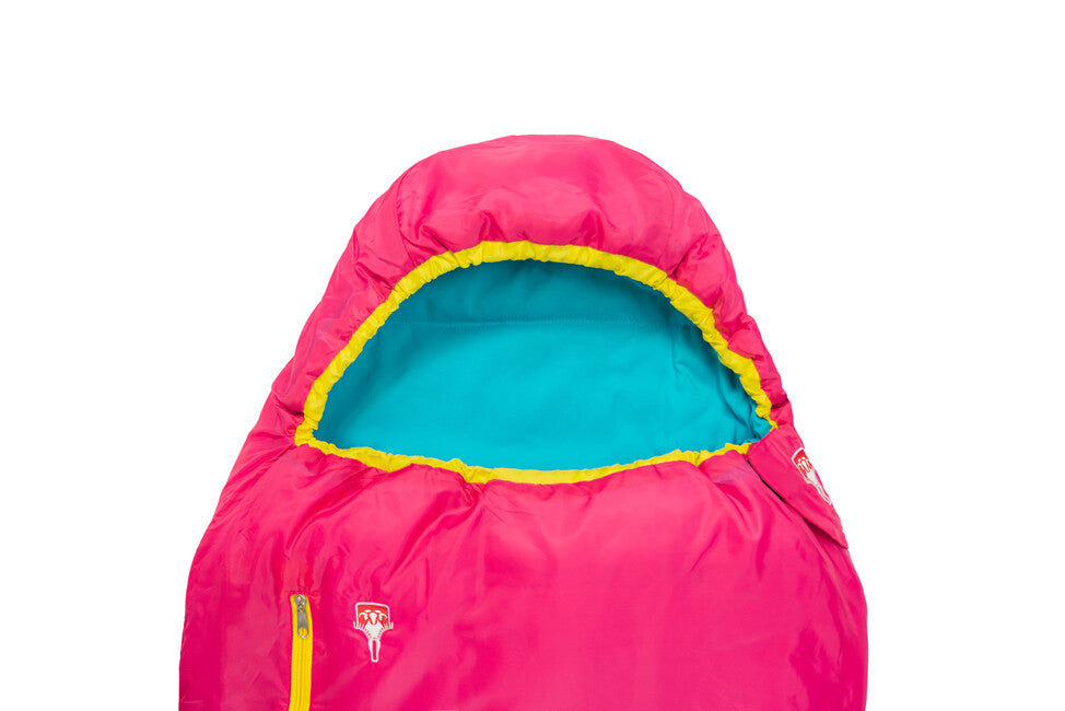 Grüezi-Bag Kids Colorful Grüezi Children's Sleeping Bag, Rose