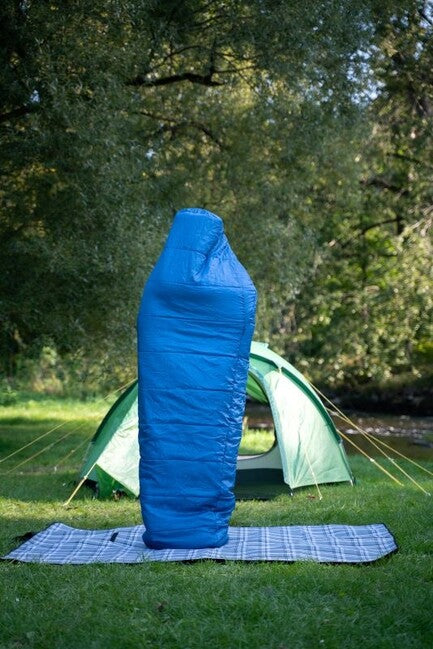HUSKY Plus Synthetic Three-Season Extended Sleeping Bag -10°C, Navy Blue