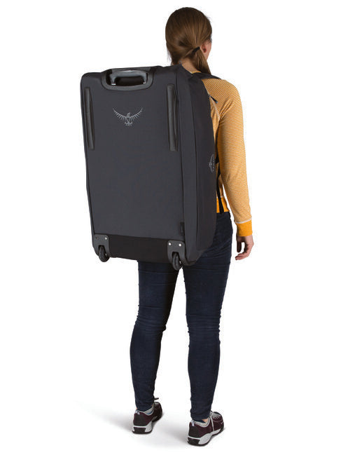 OSPREY cestovná taška na kolieskach DAYLITE WHLD DUFFEL 85, čierna