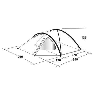 Outwell Cloud 4 Tent