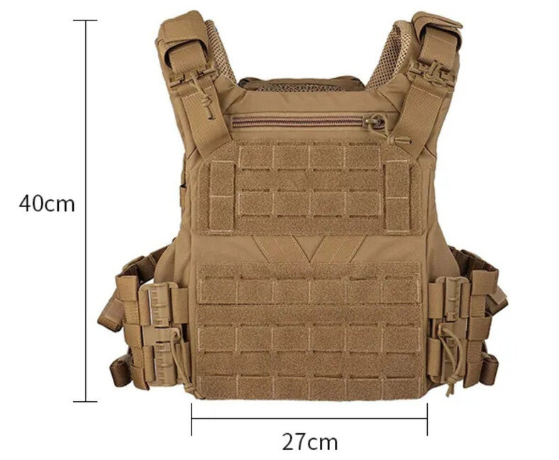 DRAGOWA Tactical Sentinel Plate Carrier, CP Black