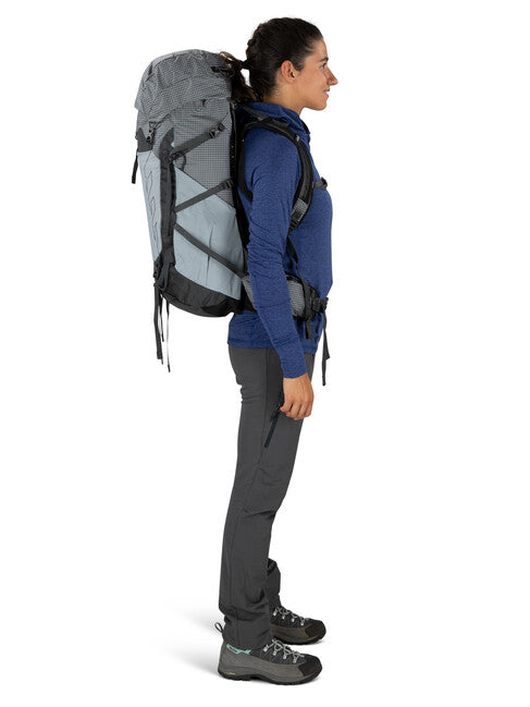 Osprey Tempest Pro 40 Hiking Backpack, Silver Lining
