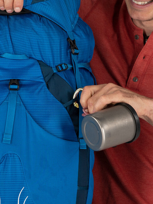 Osprey Exos 58 Backpack, Blue Ribbon