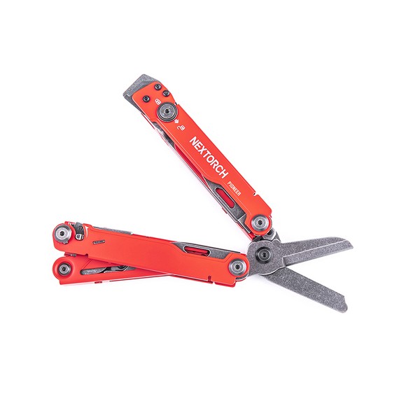 NexTorch® Pioneer MT20RE Multifunctional Tool Rescue Edition, Red