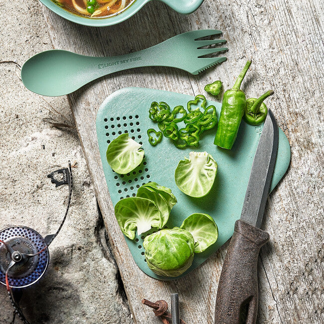 LIGHT MY FIRE CuttingBoard 2in1 Cutting Board, Blue