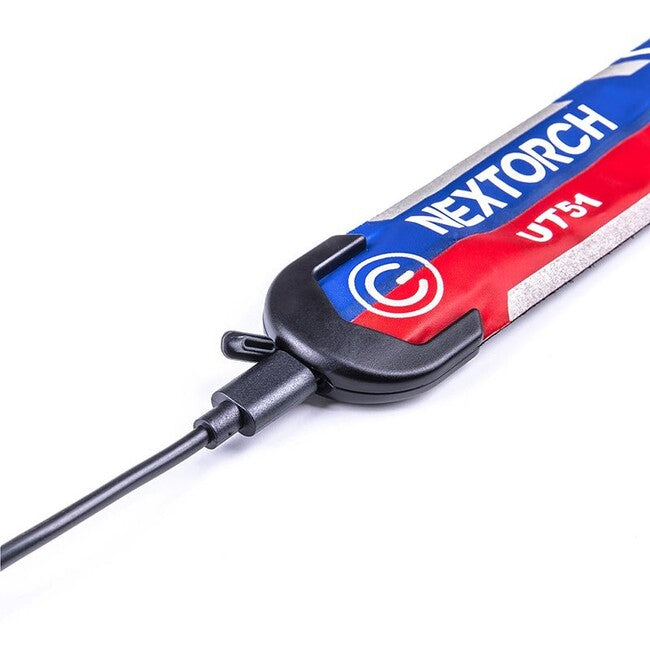 NexTorch UT51 Flashing Safety Tape, Red-Blue