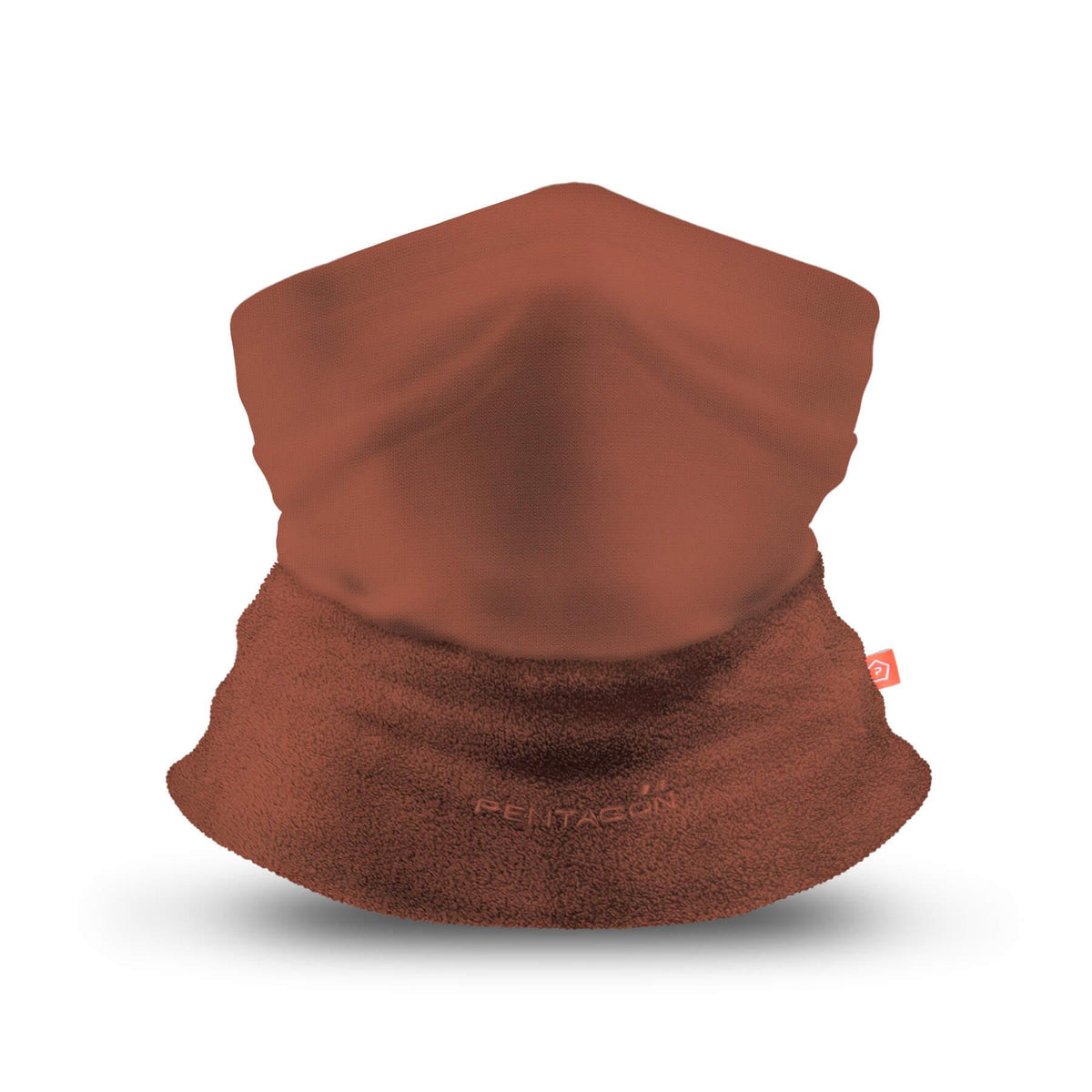 Pentagon Fleece Winter Neck Warmer, Maroon Red