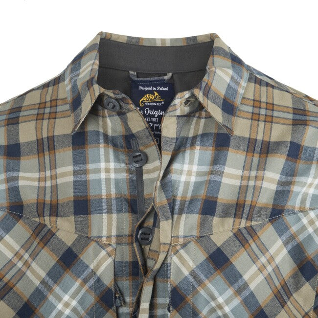 Helikon-Tex MBDU Flannel Shirt, Blue Checkered
