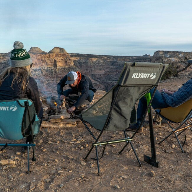 Klymit Ridgeline Camping Chair, Grey