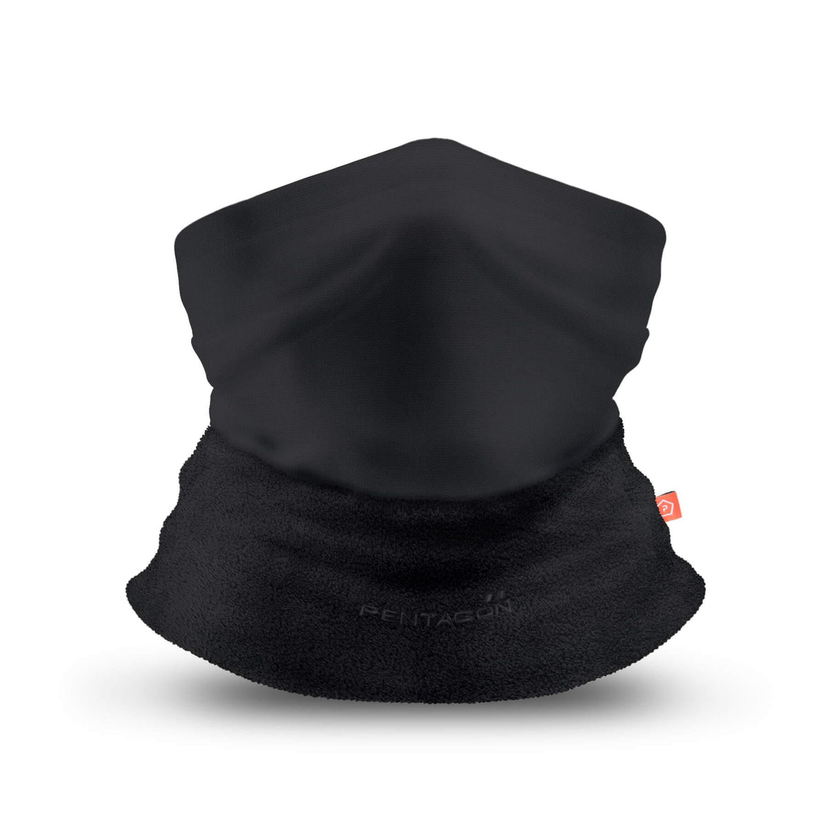 Pentagon Fleece Neck Warmer, Black