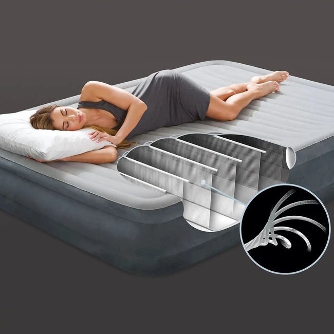 Intex Comfort-Plush High-Rise Queen Inflatable Bed