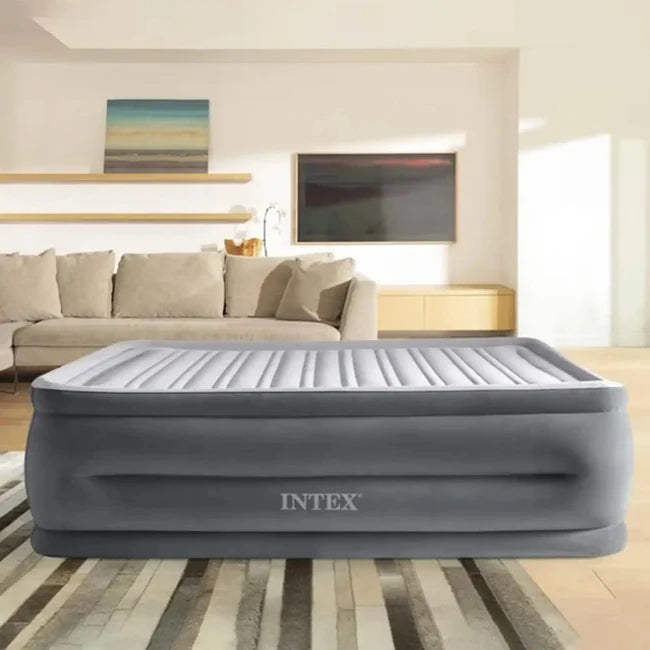 Intex Comfort-Plush High-Rise Queen Inflatable Bed