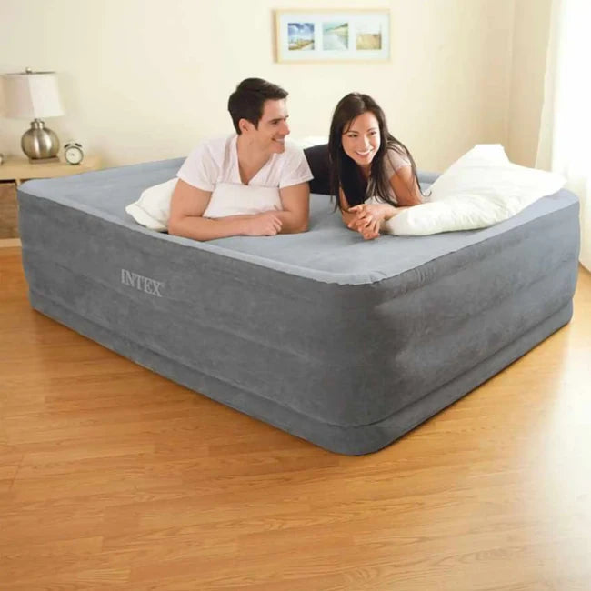 Intex Comfort-Plush High-Rise Queen Inflatable Bed