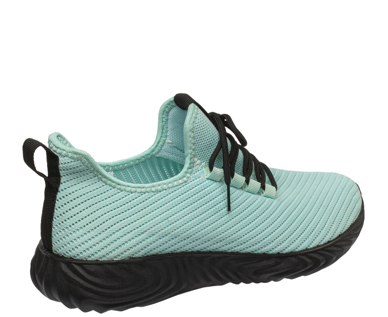 Bennon Nexo Low Sneakers, Turquoise/Black