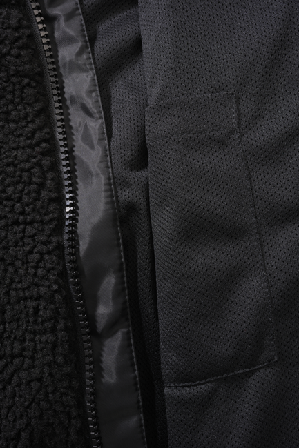 Brandit Teddy Fleece Jacket, Black