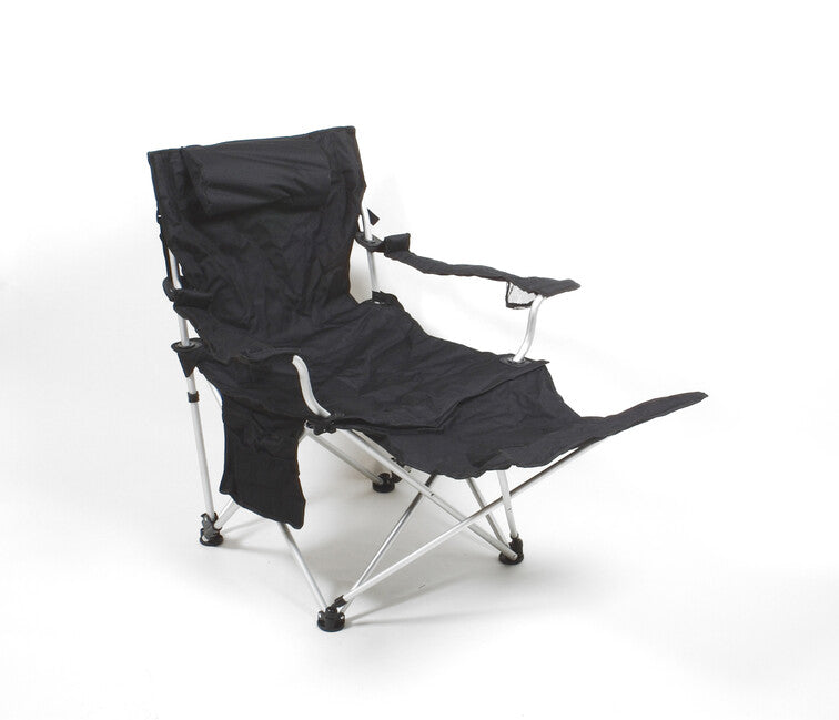 BasicNature Luxus Travel Chair, Black