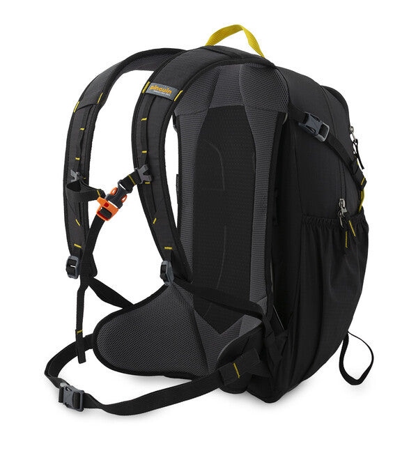 Pinguin Ride 19 Backpack, 19 L, Black/Yellow