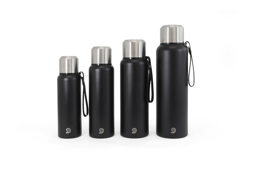 Origin Outdoors PureSteel Vacuum Thermos 0.75L, Black