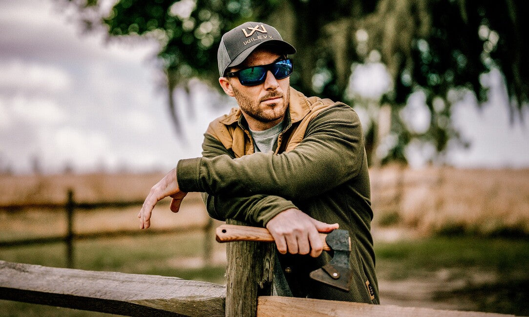 Wiley X Slnečné okuliare Peak Captivate Polarized blue mirror, matte black