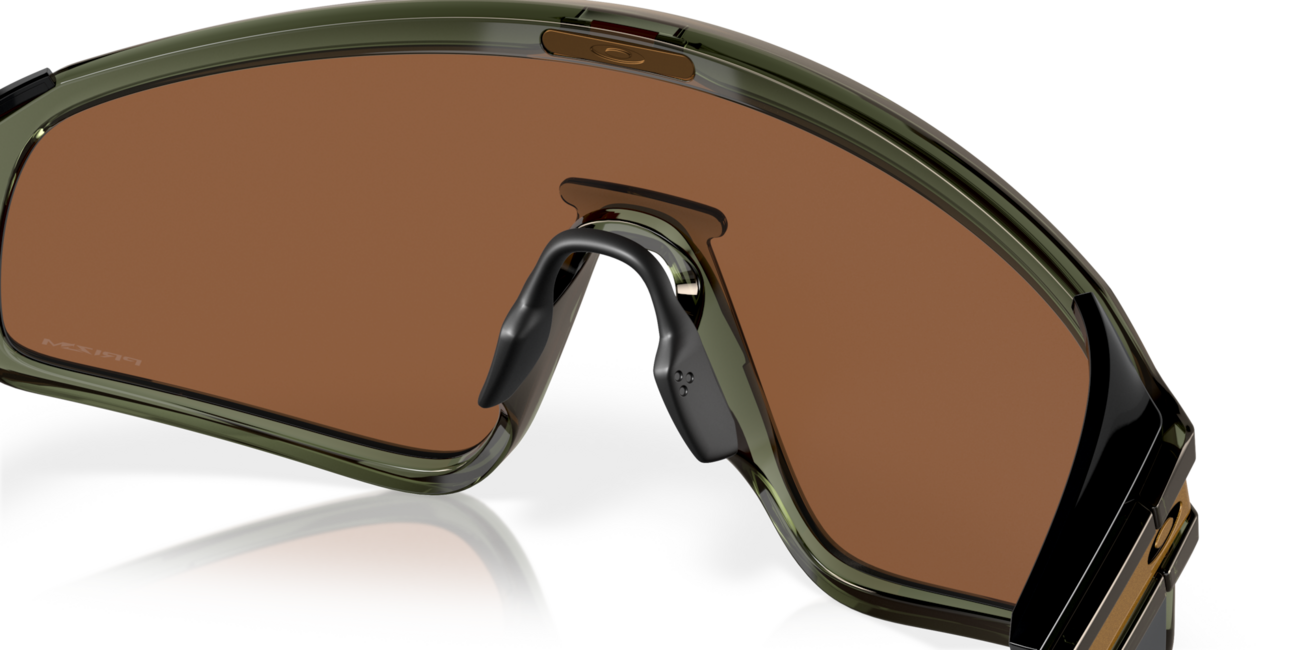 Oakley LATCH PANEL Sunglasses, Olive Ink Frame, Prizm Tungsten 35 Lenses