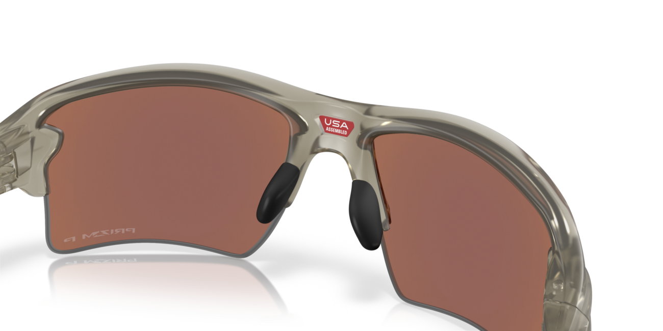 Oakley FLAK 2.0 XL Sunglasses, Matte Grey Ink Frame, Prizm Deep Water Polar Lenses, 59, Metal