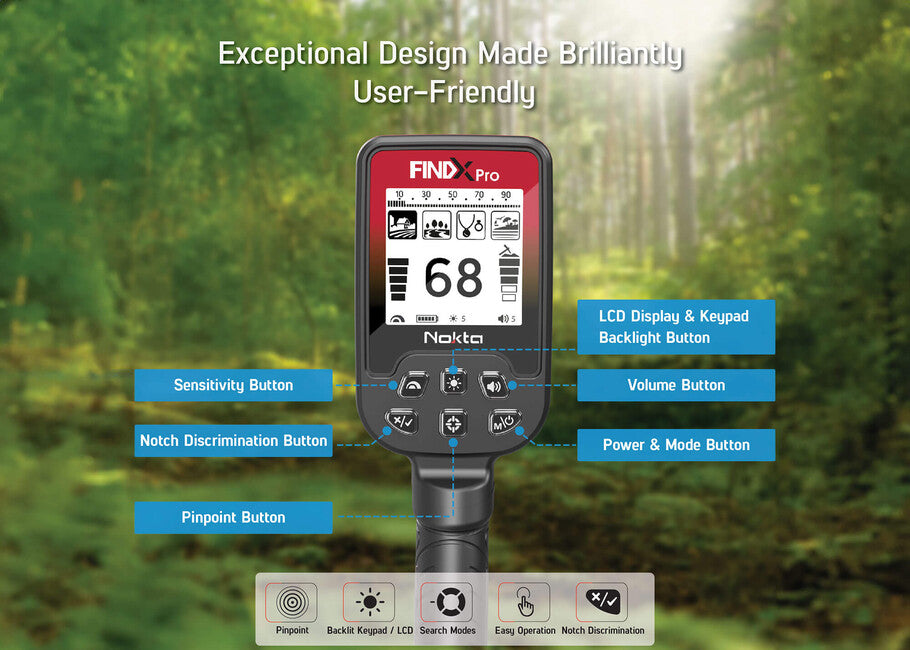 Nokta Findx Pro Metal Detector