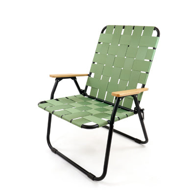 BasicNature Enjoy Camping Chair, Green