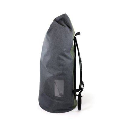 BasicNature Waterproof Bag 90L, Grey-Green