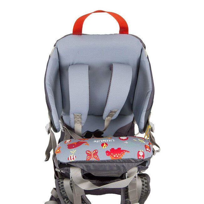 LittleLife Cross Country S4 Children's Backpack, Grey