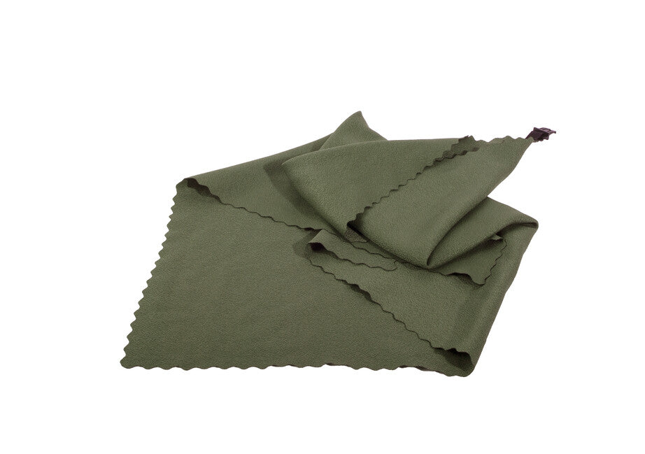 BasicNature Mini Towel Ultra-Soft Travel Microfiber Towel, Olive
