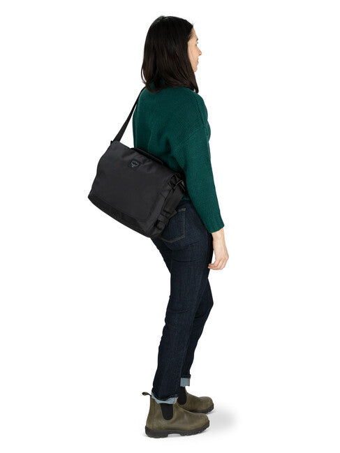 Osprey Aoede Messenger 7 Shoulder Bag, Black
