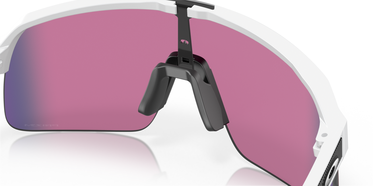 Oakley Sutro Lite Sunglasses, Matte White Frame, Prizm Road Lenses