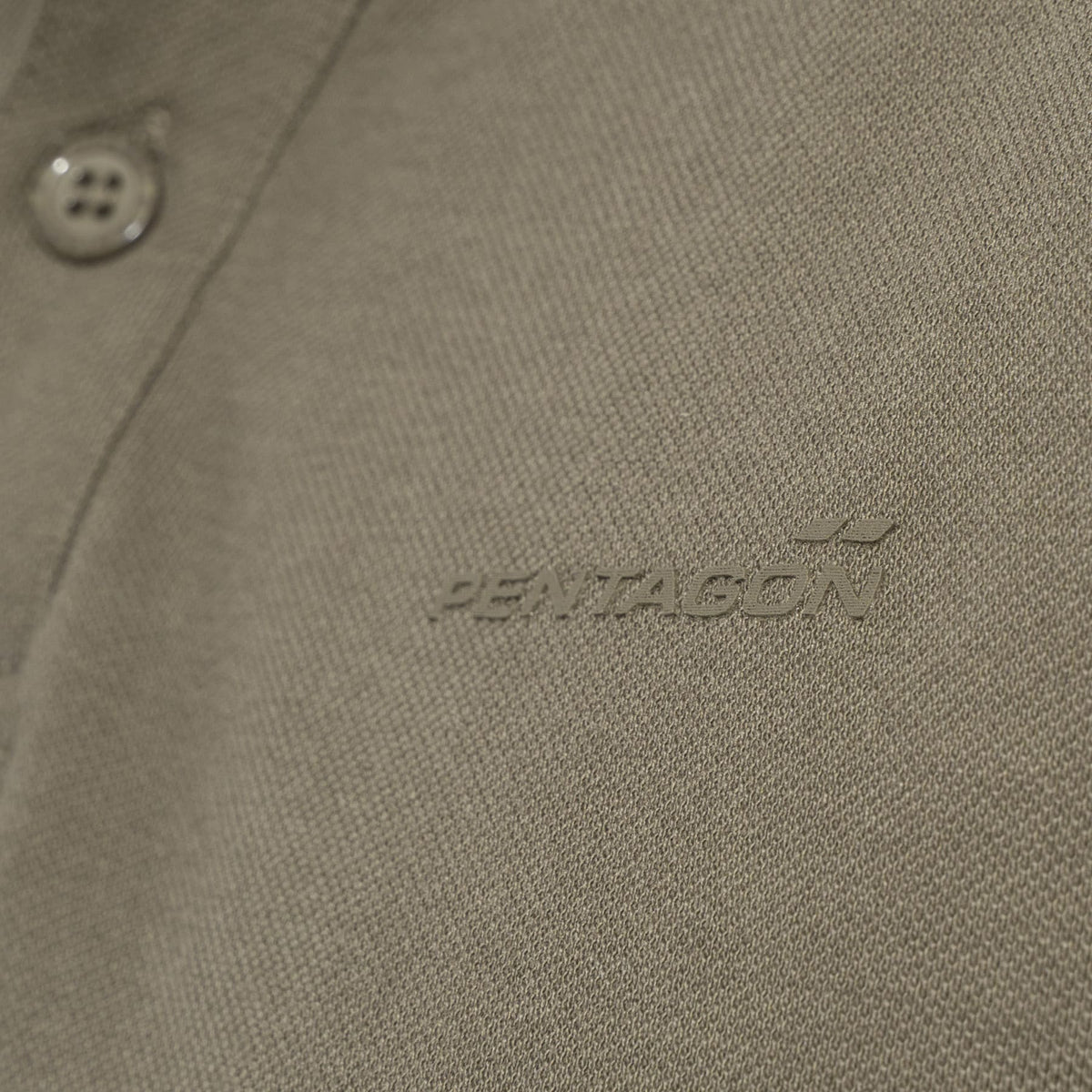 Pentagon Moth Piquet Polo Shirt, Midnight Blue