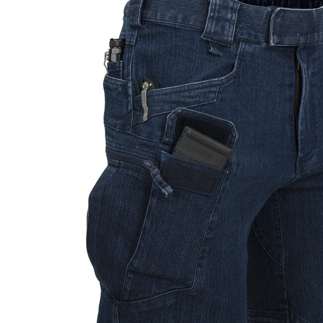 Helikon-Tex UTS Shorts 8.5" Tactical, Navy Blue Denim Stretch