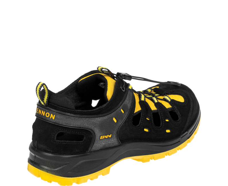 BENNON BOMBIS LITE S1 NM Work Sandals, Yellow