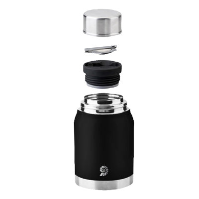 Origin Outdoors Insulated Stainless Steel Bottle 0.72L, Black