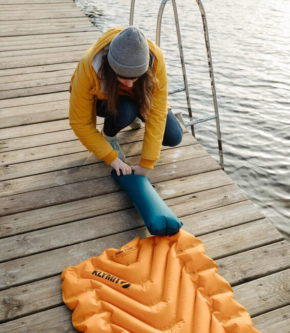 Klymit Isolated Sleeping Pad Static V Lite, Mango Orange