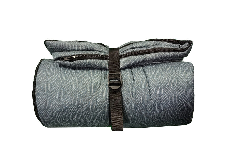 Grüezi-Bag Wellhealth Wool Blanket Grüezi Blue-Grey Deluxe