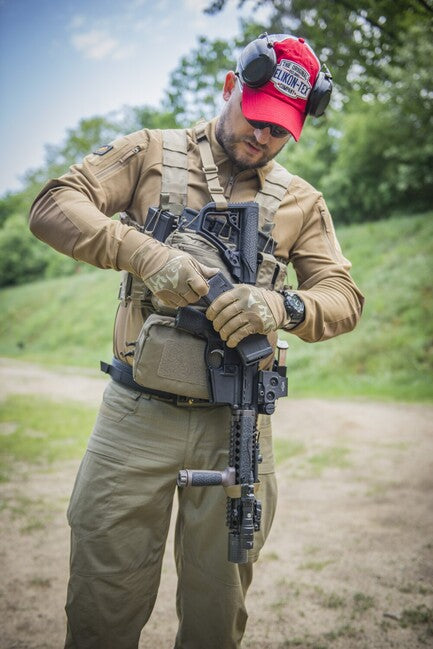 Helikon-Tex Range Tactical Gloves, PenCott WildWood™/Coyote