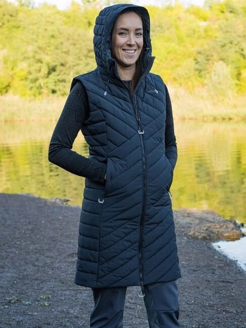 HUSKY Napi Women's Hardshell Vest, Black