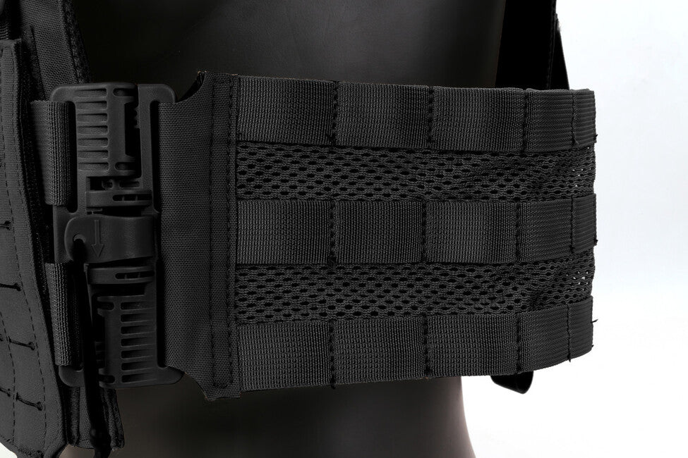 Emersongear Nosič plátov W Roc, čierna 500D